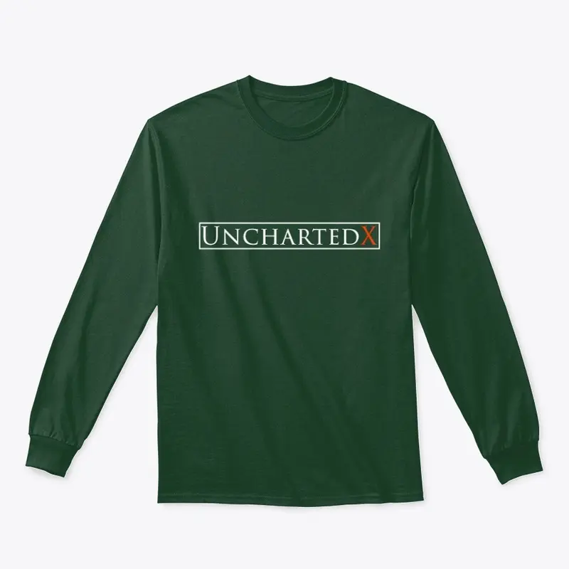 UnchartedX White Logo